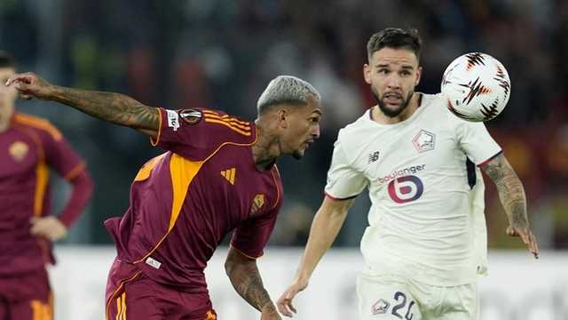 Hasil Liga Eropa: Lille Raih Kemenangan Tipis Atas Roma 1-0