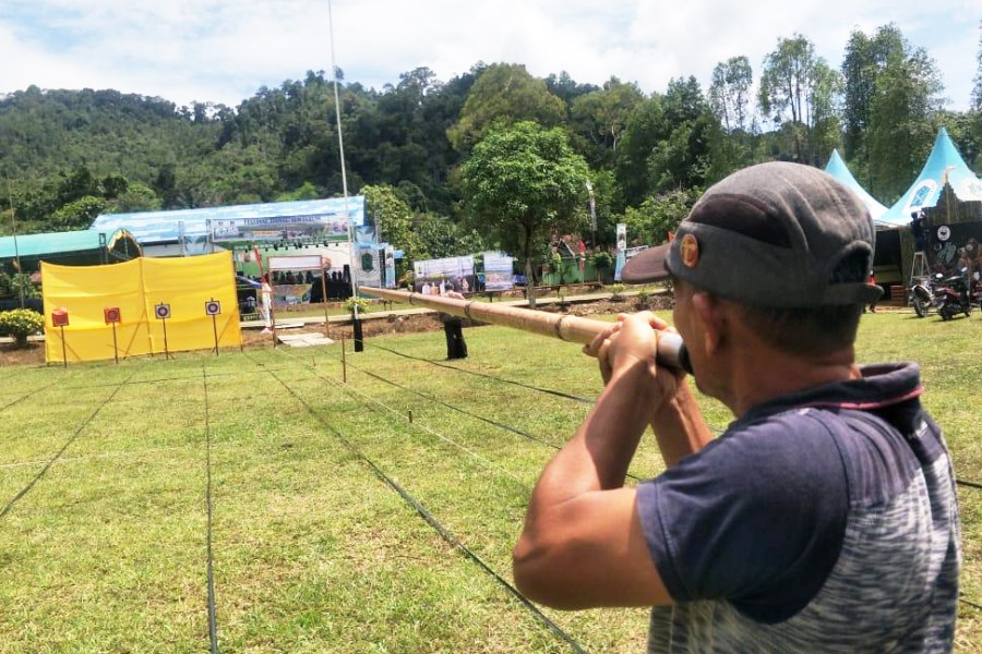 Sumpitan, Dari Tradisi Jadi Olahraga Nasional