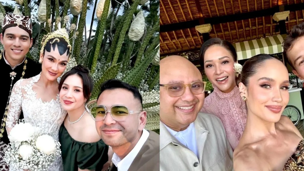 Pernikahan Luna Maya dan Maxime Bouttier: Nuansa Hijau dan Gaya Artis yang Memukau