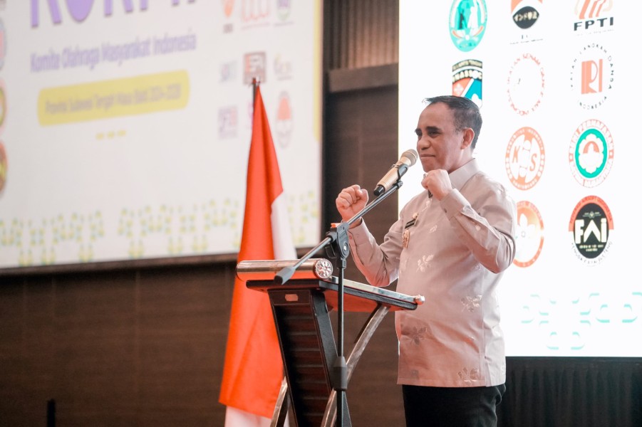 Festival Olahraga Masyarakat 2027, Gubernur Sulteng Siap Jadi Tuan Rumah FORNAS 2027