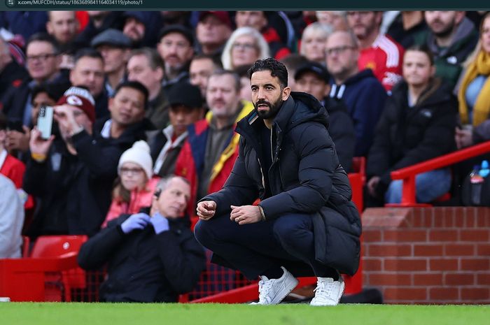 Ruben Amorim Soroti Efektivitas Gol Manchester United Usai Ditahan Imbang Real Sociedad