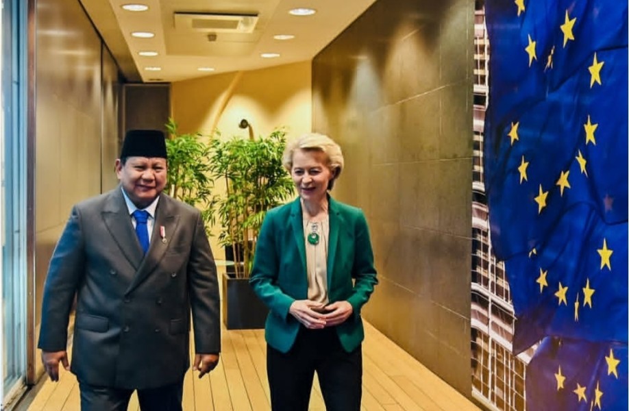 Prabowo Resmikan Kesepakatan IEU-CEPA dengan Uni Eropa