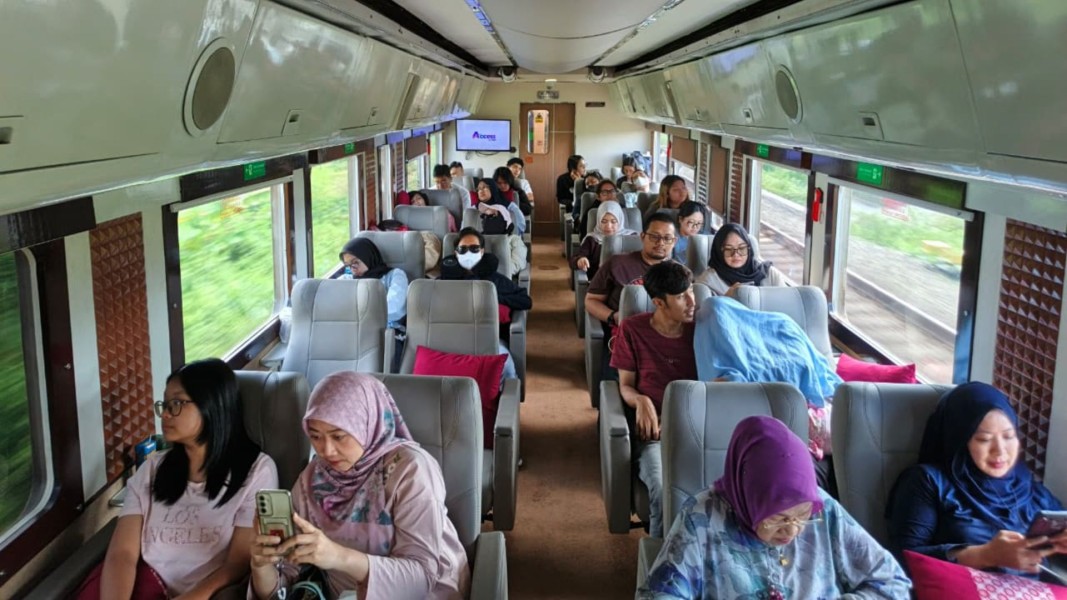 Menjelang Pergantian Tahun 2026, Kereta Wisata Dipadati 21.470 Penumpang