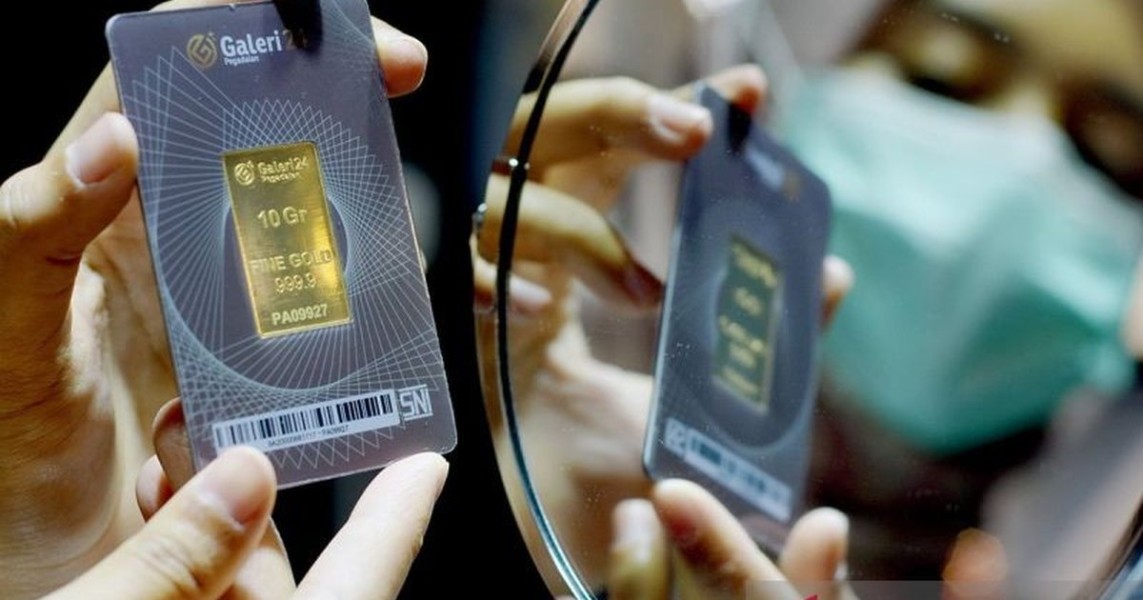 Harga Emas UBS dan Galeri24 Melonjak, Antam Naik Tipis
