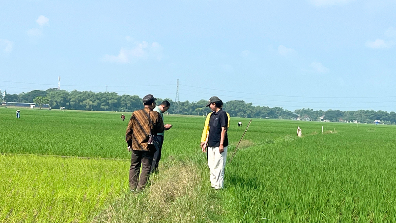 Hari Ketiga Pendataan Awal Lokasi Rencana Pembangunan SUTT 150 kV Pati-Pati II/Trangkil