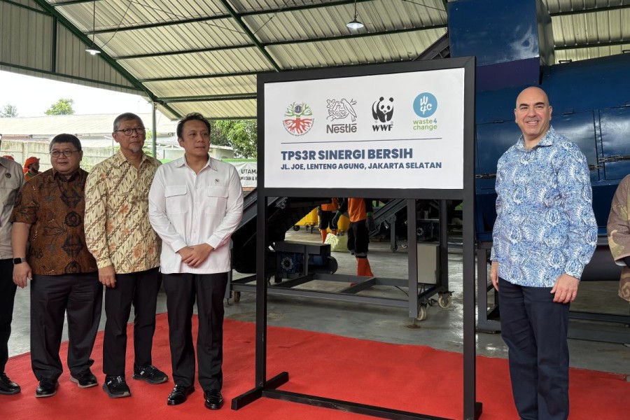 Wamen LH Resmikan TPS3R Jaksel, Ingatkan Krisis Sampah RI
