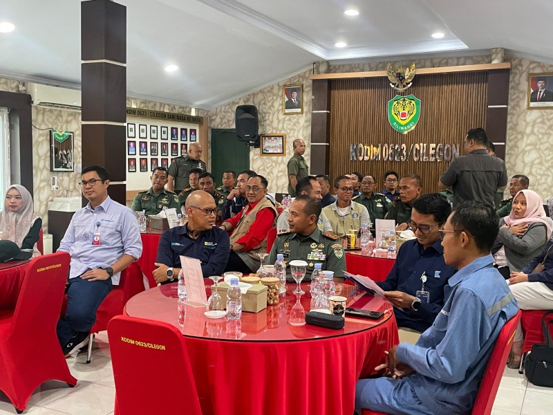 PLN Indonesia Power UBP Cilegon Terima Apresiasi dari Kodim 0623/Cilegon atas Dukungan Terselenggaranya TMMD ke-125