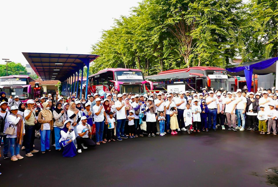 PERURI Hadirkan Mudik Gratis untuk 700 Orang sebagai Upaya Dukung Mudik yang Lebih Aman