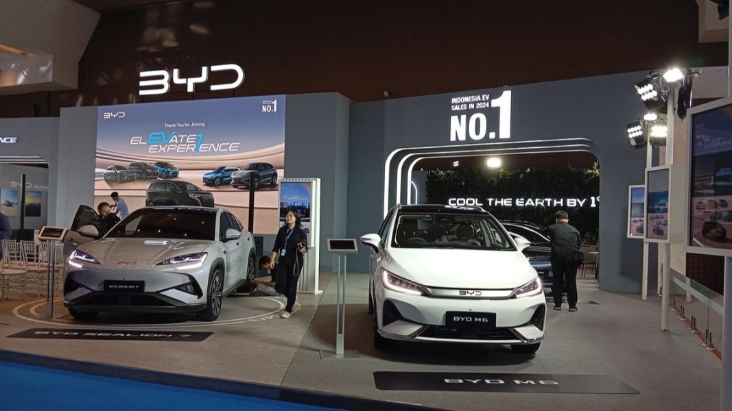 Pasar Mobil Listrik Indonesia Meledak Oktober 2025, BYD Kuasai Penjualan Nasional