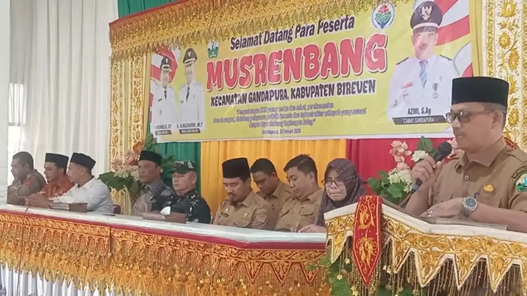 Musrenbang Gandapura Prioritaskan Pembangunan Infrastruktur Serta Penguatan Nilai Keagamaan Daerah