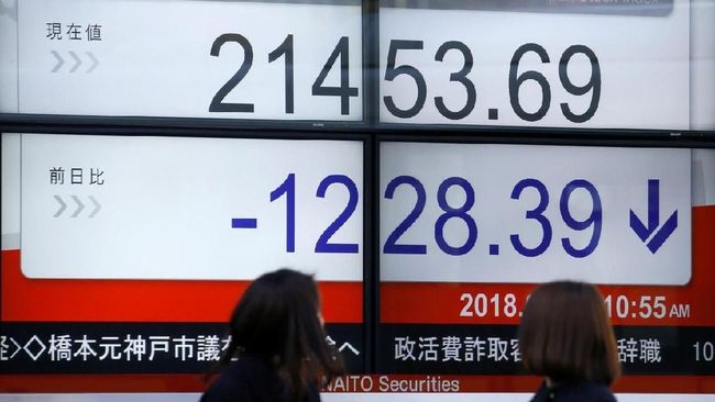 Bursa Asia Melemah di Tengah Ancaman Perang Dagang dan Ketidakpastian Geopolitik