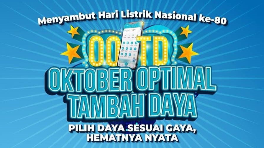 Promo Hari Listrik Nasional: Diskon 50 Persen Tambah Daya PLN Oktober 2025