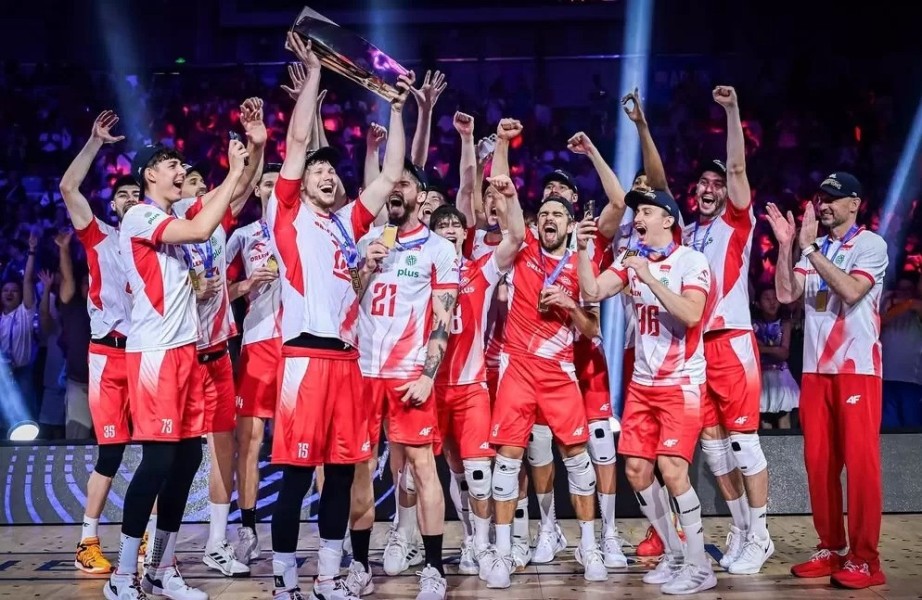 Polandia Taklukkan Timnas Voli Italia dan Kunci Gelar Juara VNL 2025