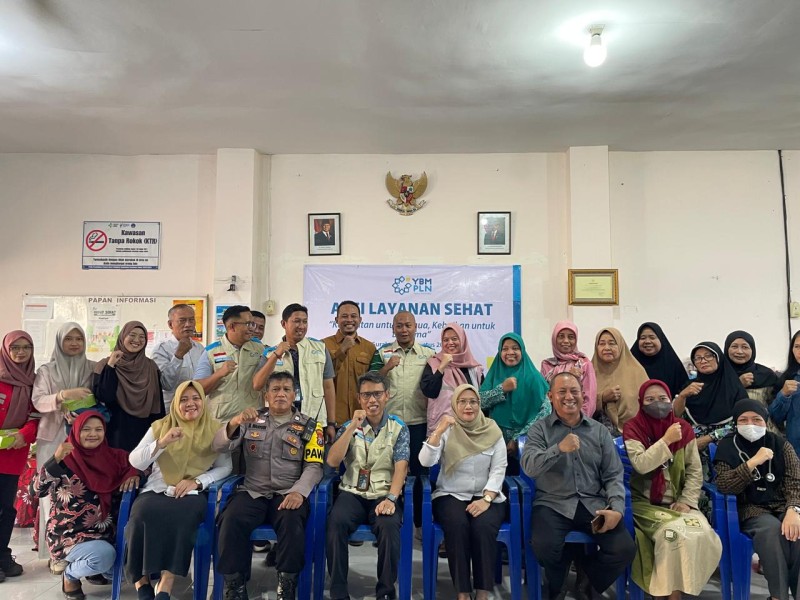 Rayakan Semarak Kemerdekaan, YBM PLN Pusharlis Gelar Pemeriksaan Kesehatan Gratis untuk Lansia
