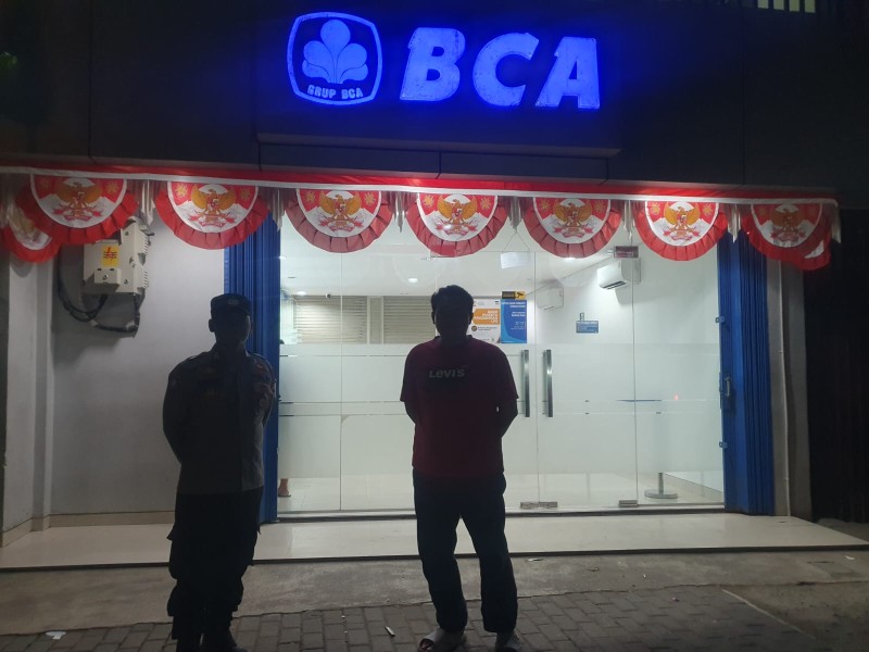 Polsek Rangkasbitung Tingkatkan Keamanan Perbankan dengan Patroli Dialogis ke Bank BCA