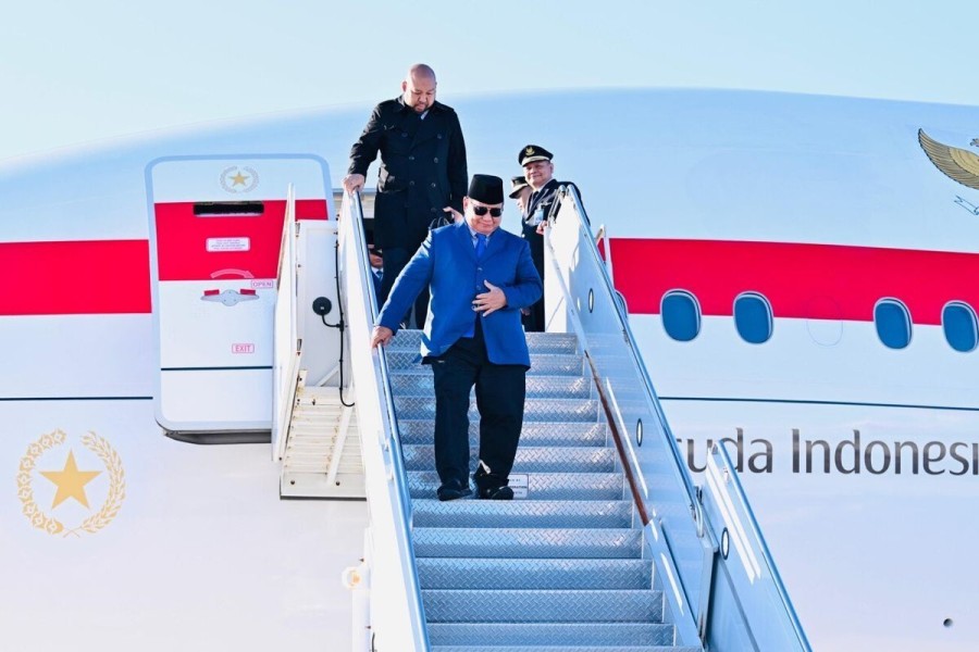 Prabowo Sepulang dari New York Kumpulkan Mitra Dapur MBG