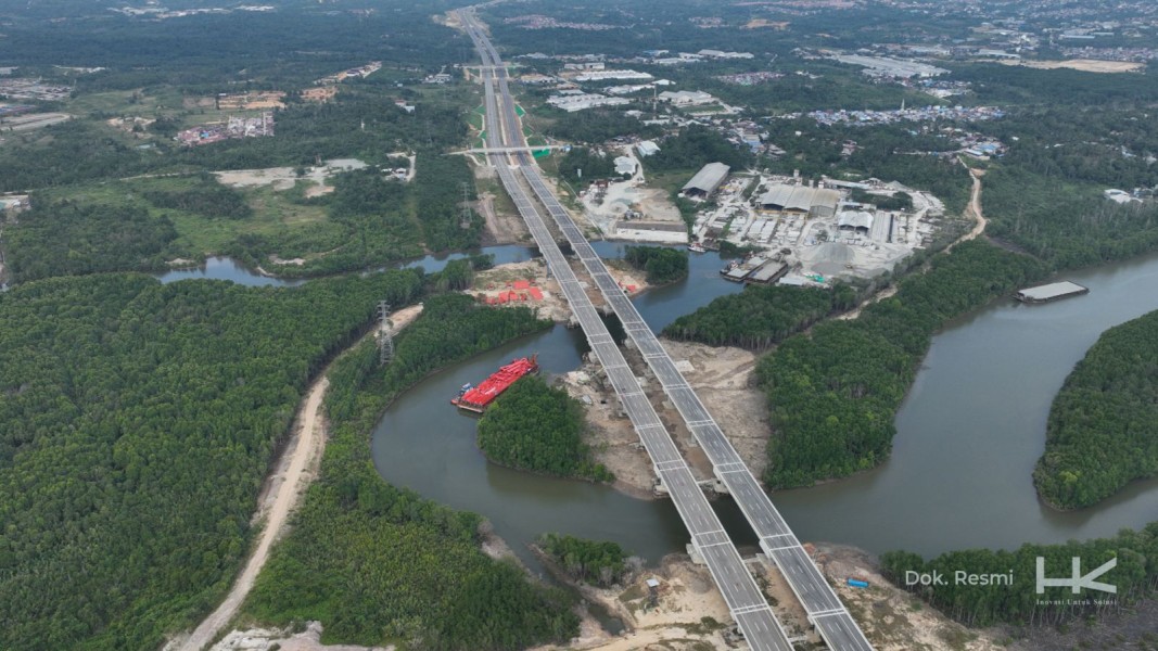 Hutama Karya Tuntaskan Tol IKN Seksi 3A dengan Kolaborasi dan Zero Accident