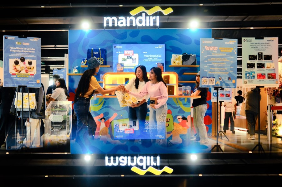 Lewat Pameran Wewangian Perfume Pop Market 2026, Bank Mandiri Dorong Gaya Hidup Berkelanjutan