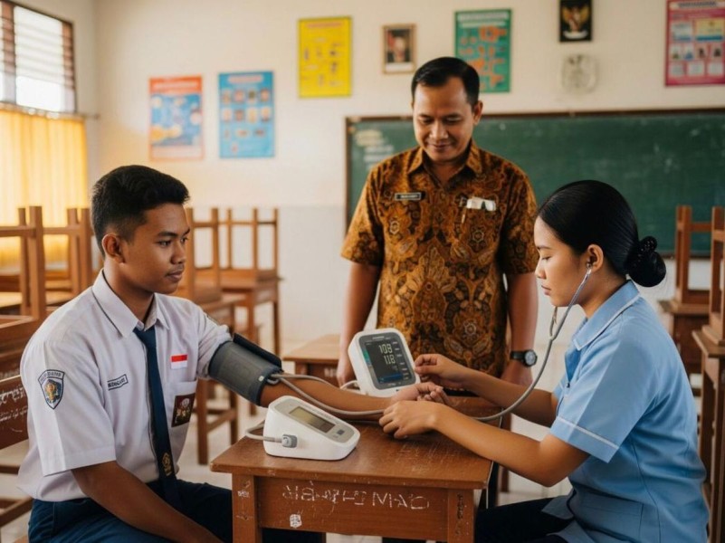 Kemenkes Targetkan 53 Juta Siswa Ikuti Cek Kesehatan Gratis
