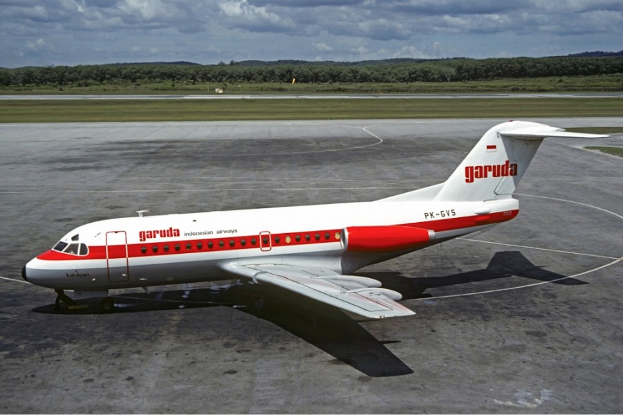 Tragedi Fokker F 28 Garuda Indonesia Menabrak Gunung Sibayak