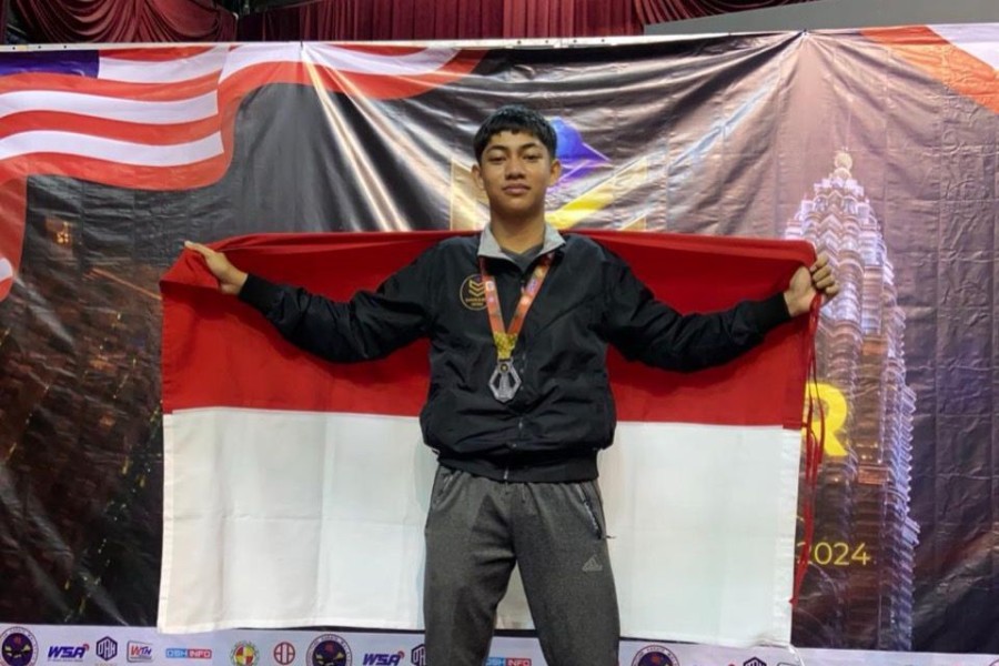 Karateka Muda Aceh Tamiang Raih Perak di Ajang Internasional