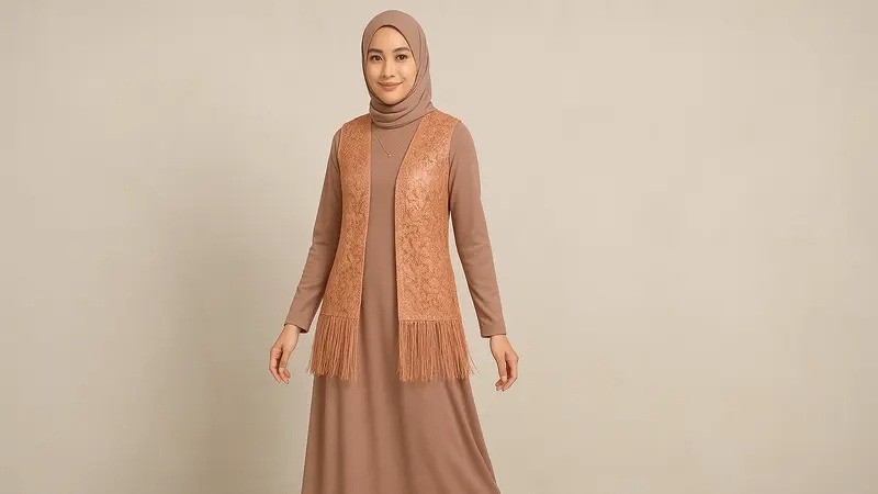 8 Model Gamis Fashion Anti Buncit, Nyaman dan Modis