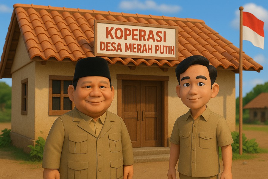 Koperasi Merah Putih, Inisiatif Prabowo Subianto Sejahterakan Warga Desa