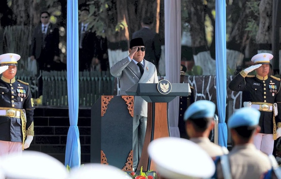Presiden Prabowo Subianto Perdana Pimpin Upacara Hari Kesaktian Pancasila