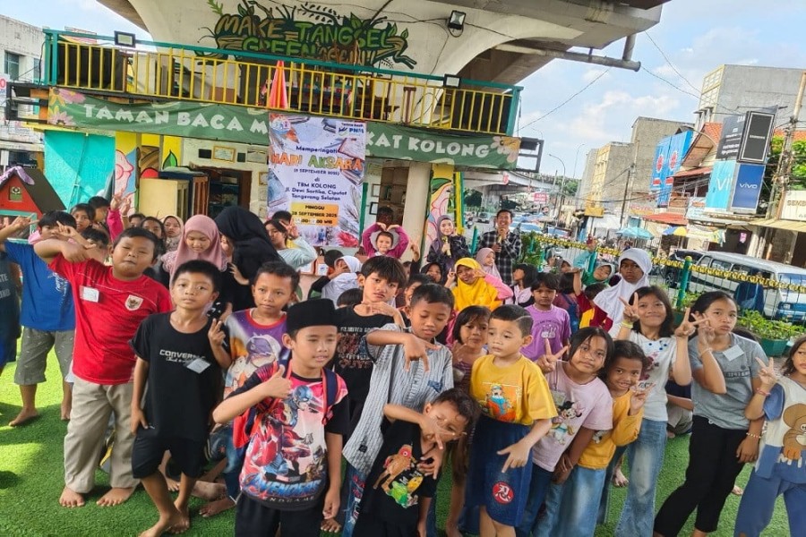 PNM Peduli Dorong Semangat Belajar Anak di TBM Ciputat