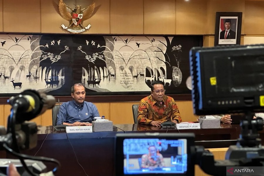 Menkum: Rancangan Perpres Turunan KUHAP Atur Pemanfaatan AI dalam Sistem Peradilan