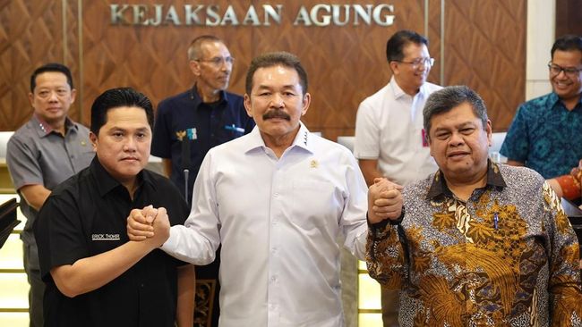 Erick Thohir dan Jaksa Agung Sepakat Perkuat Pengawasan BUMN untuk Mendukung Stabilitas Ekonomi