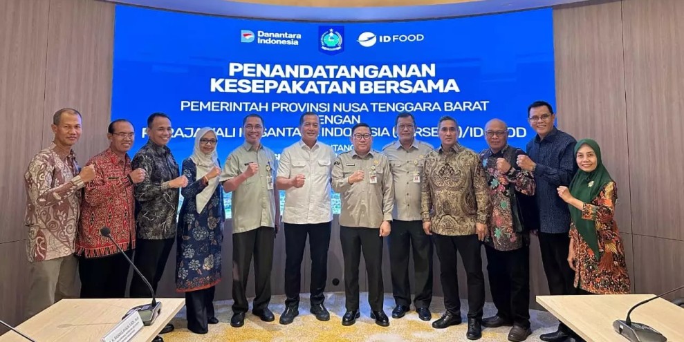 Pemprov NTB Dan ID FOOD Teken MoU Industri Ayam Terintegrasi