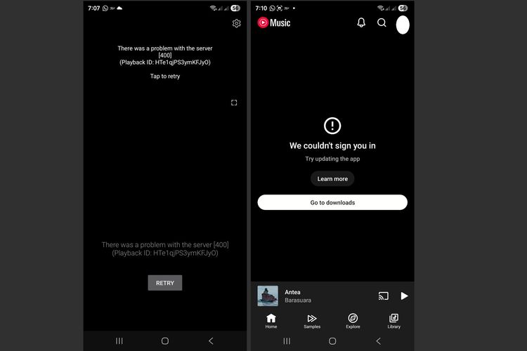 YouTube Down Global, Pengguna Tak Bisa Putar Video Maupun Musik