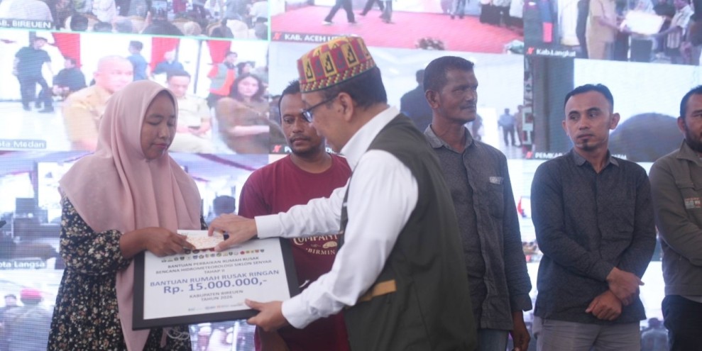 PRR Salurkan Dana Stimulan untuk Memulihkan Rumah Korban Bencana Secara Cepat