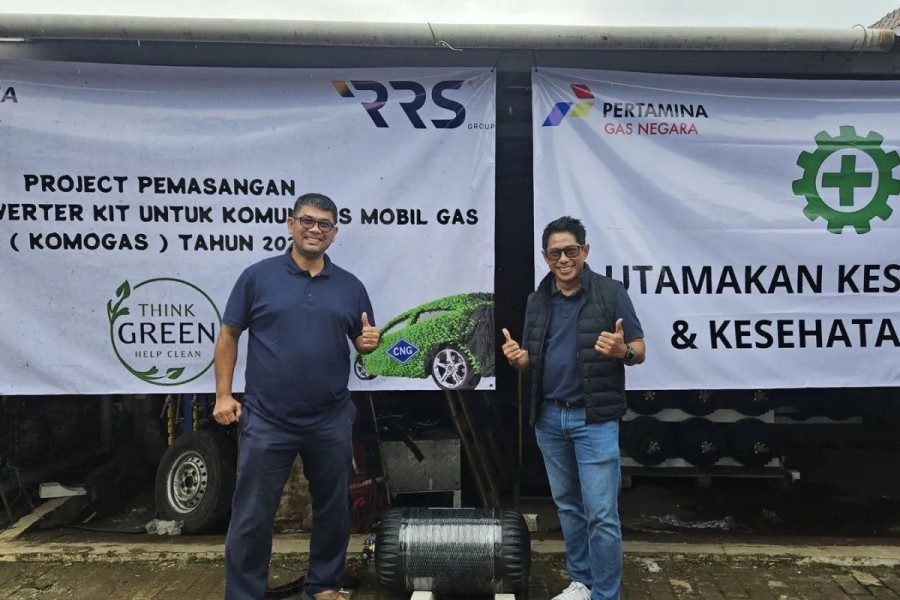 PT Perusahaan Gas Negara (PGN) Dorong Penggunaan BBG pada Taksi Online dengan Pemasangan 67 Konverter Kit