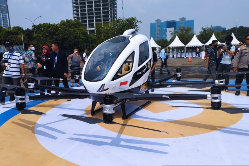 Kemenhub Revisi UU Penerbangan, Buka Jalan Taksi Terbang EHang