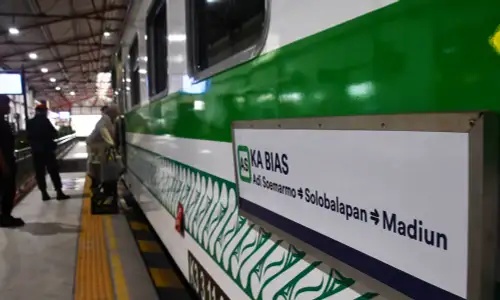 Jadwal Lengkap KA BIAS Bandara Adi Soemarmo Solo Madiun