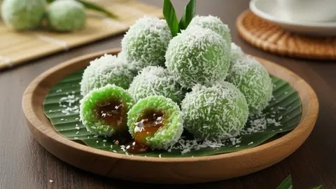Resep Klepon Takaran Sendok Praktis Anti Gagal, Empuk Kenyal Isi Gula Merah Lumer