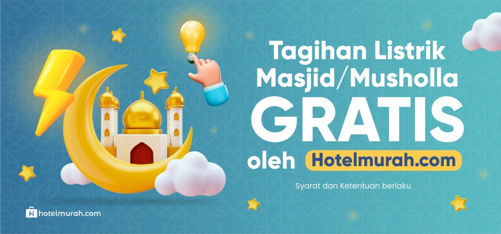 HotelMurah.com Luncurkan Program Pembebasan Tagihan Listrik untuk Masjid dan Mushola di Indonesia pada Ramadan 1446 H