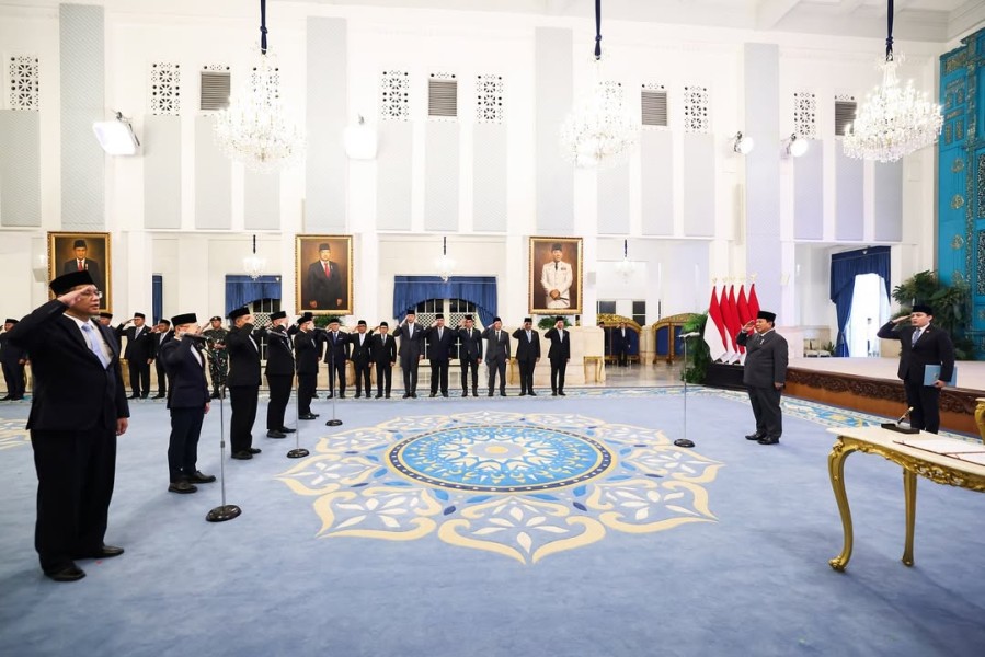 Prabowo Subianto Reshuffle Kabinet, 5 Menteri Baru Resmi Dilantik