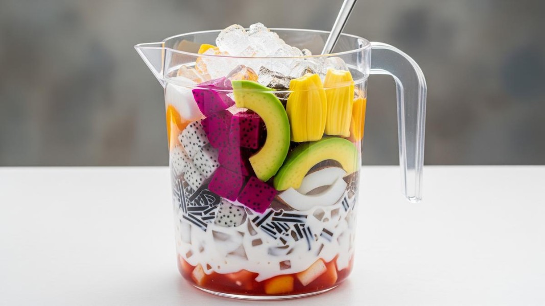 Resep Es Teler Buah Naga Ukuran Teko untuk Takjil Ramadhan, Segar dan Mengenyangkan