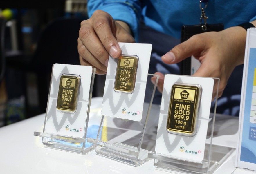 Harga Emas Antam 24 Karat Bertahan di Atas Rp 2 Juta per Gram
