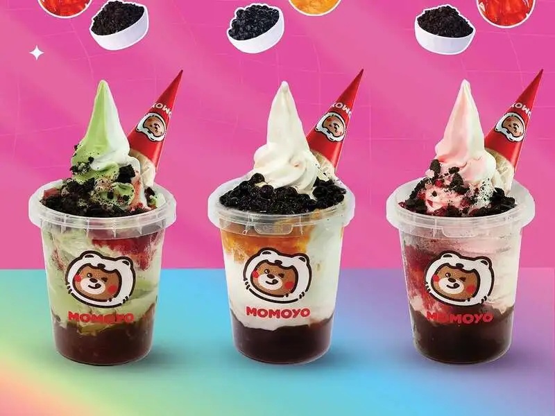 Segarnya Minuman dan Es Krim Momoyo 2025