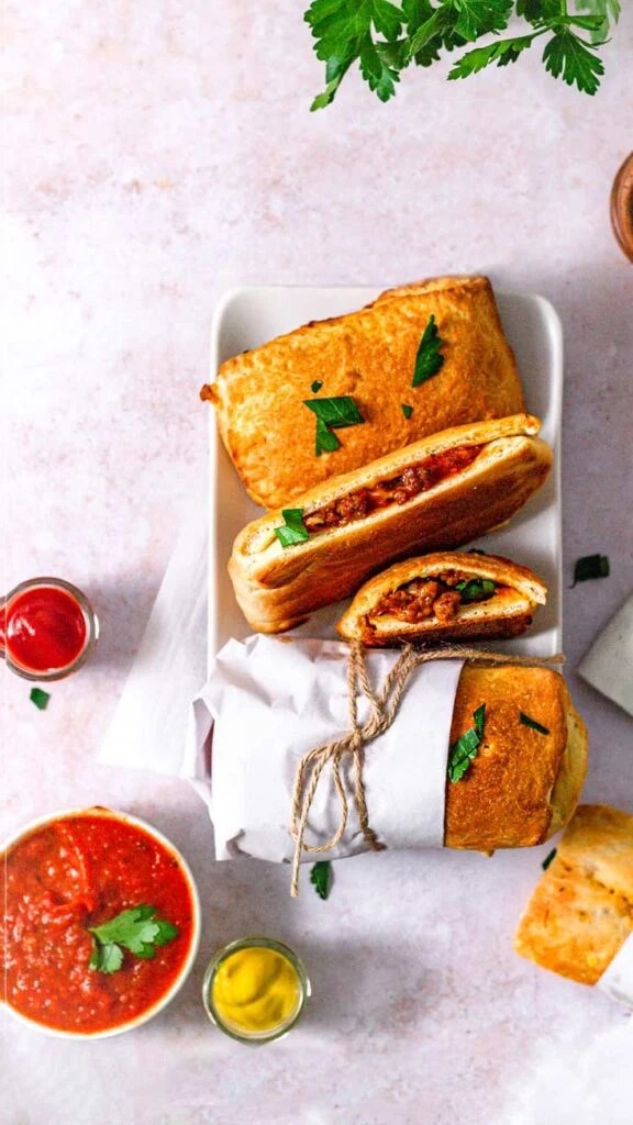 Resep High Protein Cheeseburger Hotpockets, Gurih, Sehat, dan Praktis Dibuat