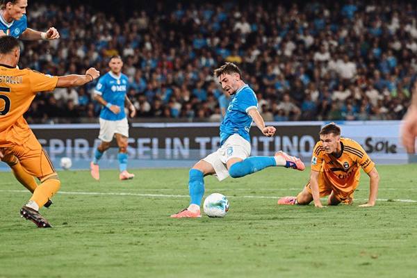 Hasil Pertandingan Napoli vs Pisa, Start Serie A Napoli Sempurna
