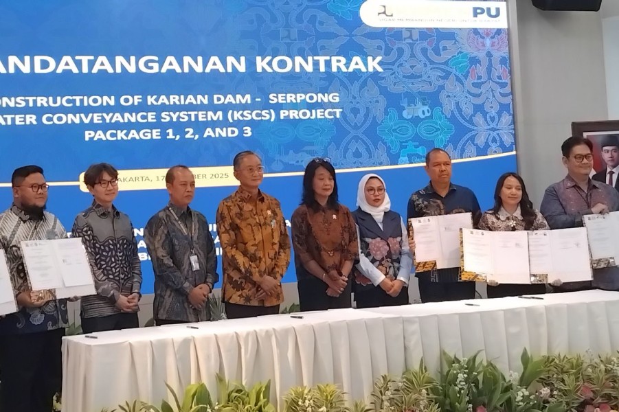 WIKA Bangun Sistem Air Karian–Serpong, Dukung Akses 1,84 Juta Warga