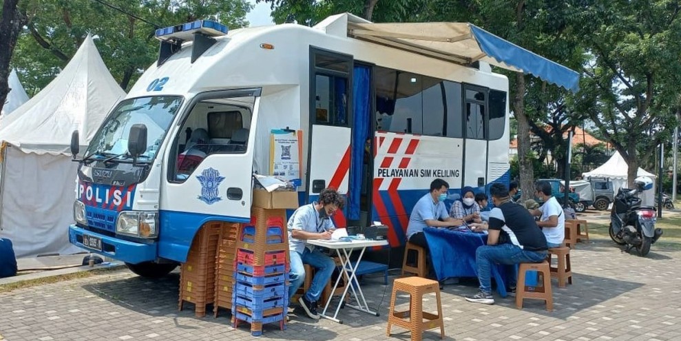 Layanan SIM Keliling Dibuka Lima Lokasi Jakarta Rabu 4 Maret 2026