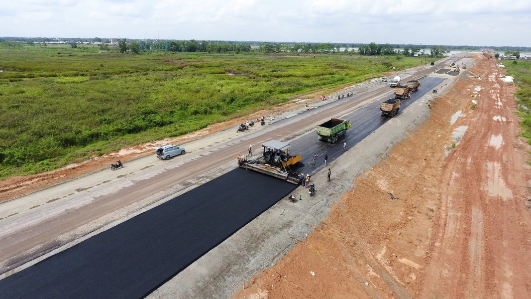 Infrastruktur Jalan Gumas Dipercepat