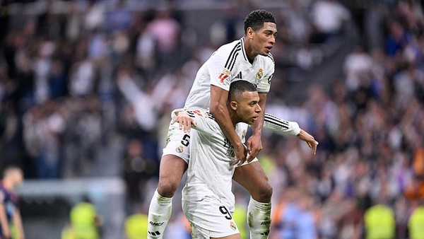 Real Madrid Amankan Kemenangan Tipis 3-2 atas Celta Vigo di Santiago Bernabeu