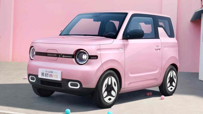 Geely Luncurkan Livan Smurf, Mobil Listrik Mungil Murah